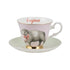 Yvonne Ellen London Tasse &amp; Untertasse – Elefant – 200 ml