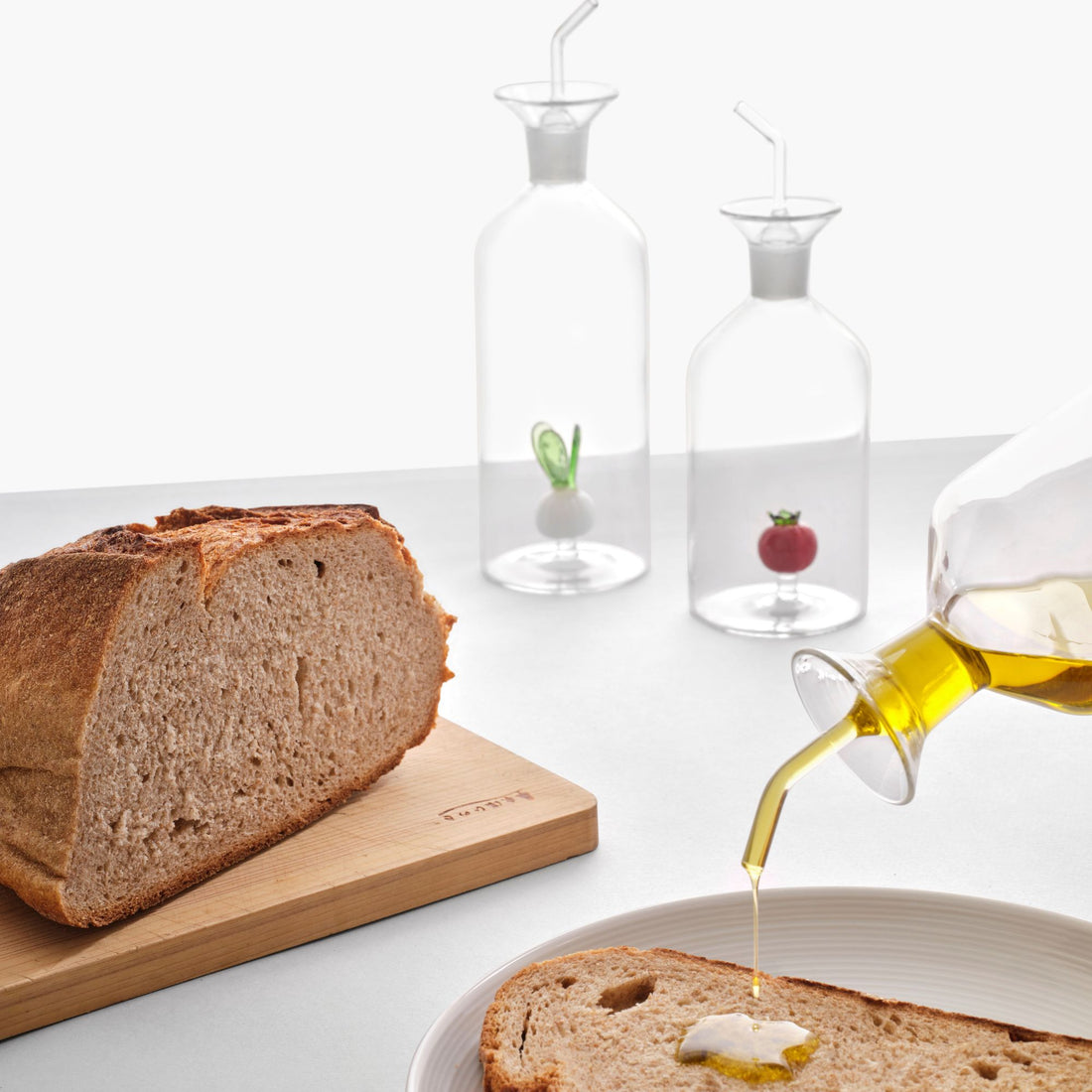 Ichendorf Milano Olie Fles Lente ui Glas