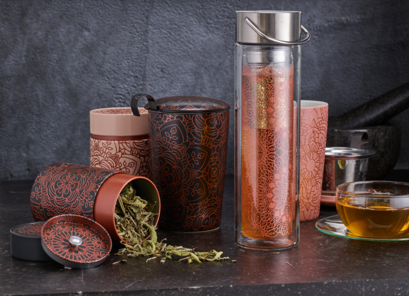 Eigenart TeaEve Mandala Ebony - Theebeker 350ml