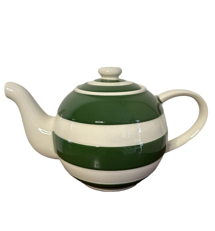 Cornishware Adder Green theepot Betty 1.4 ltr