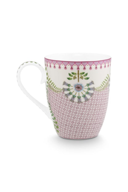 Pip Studio Lily &amp;amp; Lotus Lila set of two mugs - 350ml