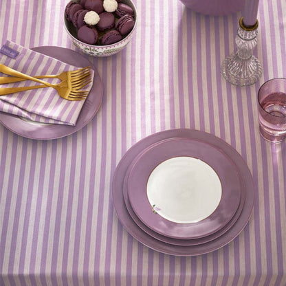 Pip Studio Lily &amp; Lotus Lilac Ontbijtborden set van twee -  ⌀23cm