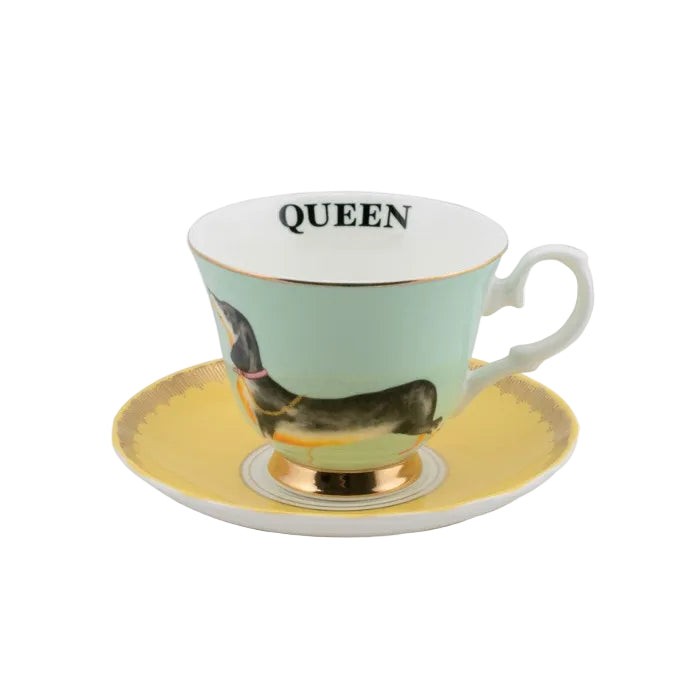 Yvonne Ellen London Kop en Schotel Teckel - 200ml