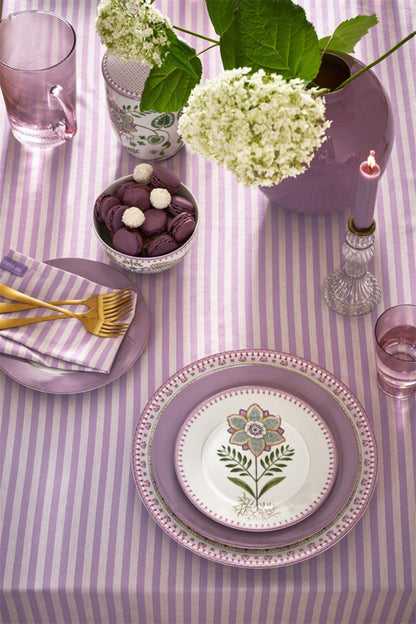 Pip Studio Lily &amp; Lotus ontbijtbord ⌀21cm - Off White