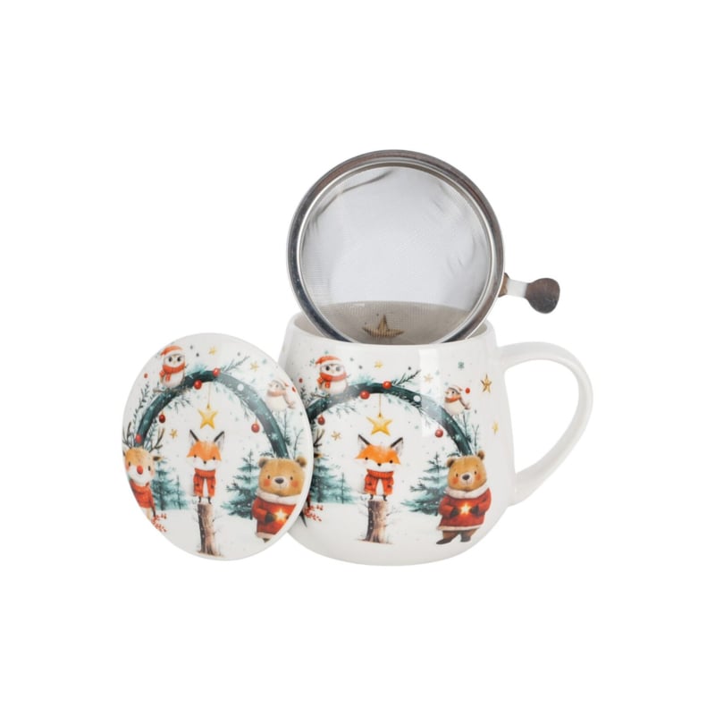 Duo Gifts Cuties Kerst Theeset - 430ml