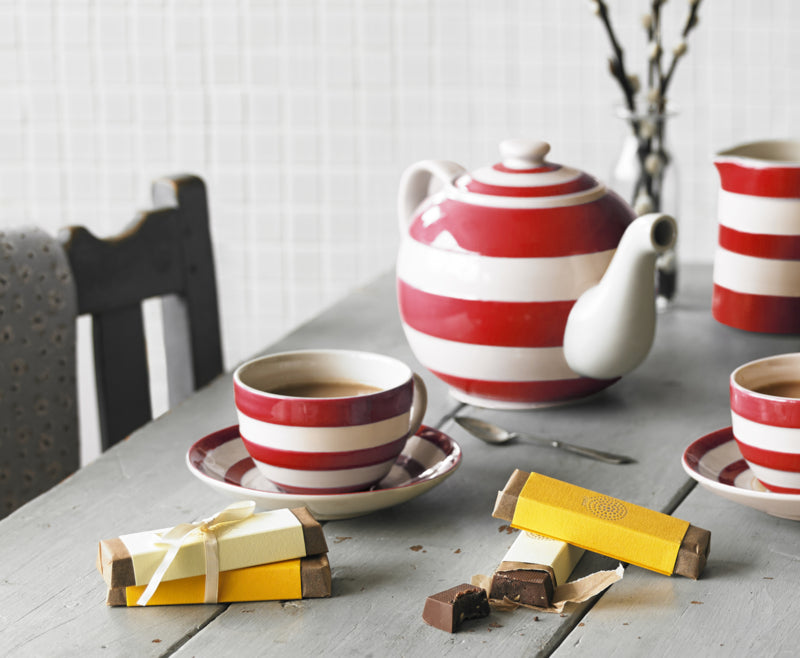 Cornishware Red theepot Betty S 300ml