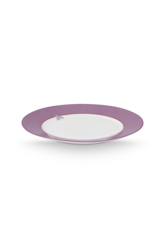 Pip Studio Lily &amp;amp; Lotus dinner plate Lila - ⌀26.5cm