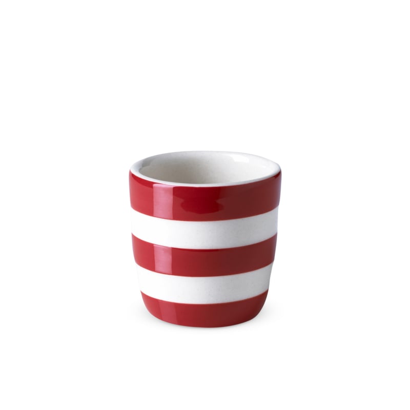 Cornishware Eierbecher, rot, 4er-Set
