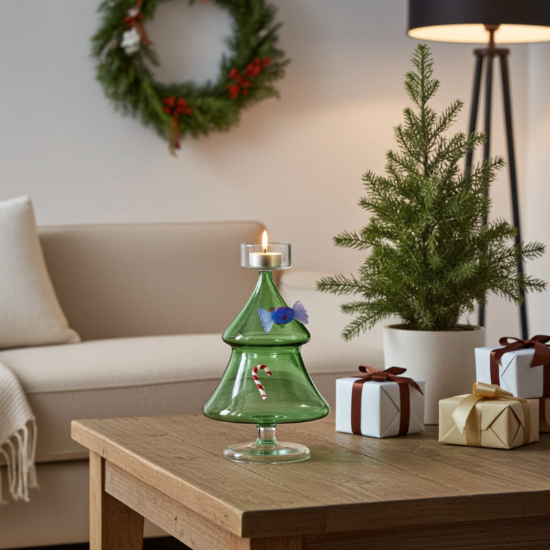 Ichendorf Milano Christmas Tales - Waxinelichthouder kerstboom