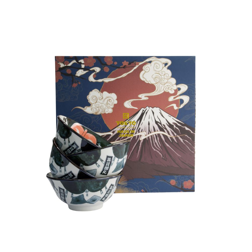Tokyo Design Asakusa Kom Sumo Set/4 – 500 ml cadeaudoos