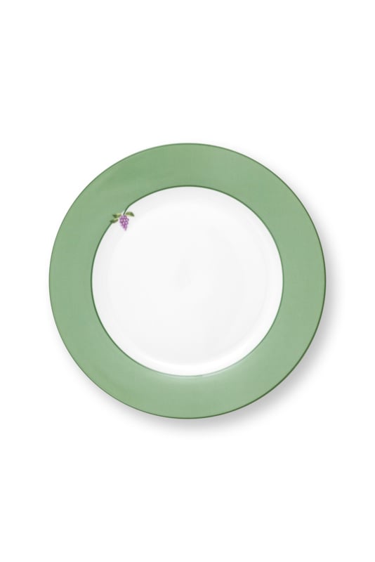 Pip Studio Lily &amp; Lotus Light Green Ontbijtbord - 23cm