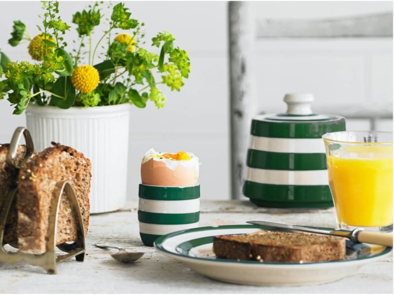 Cornishware AdderGreen Eierbecher Grün