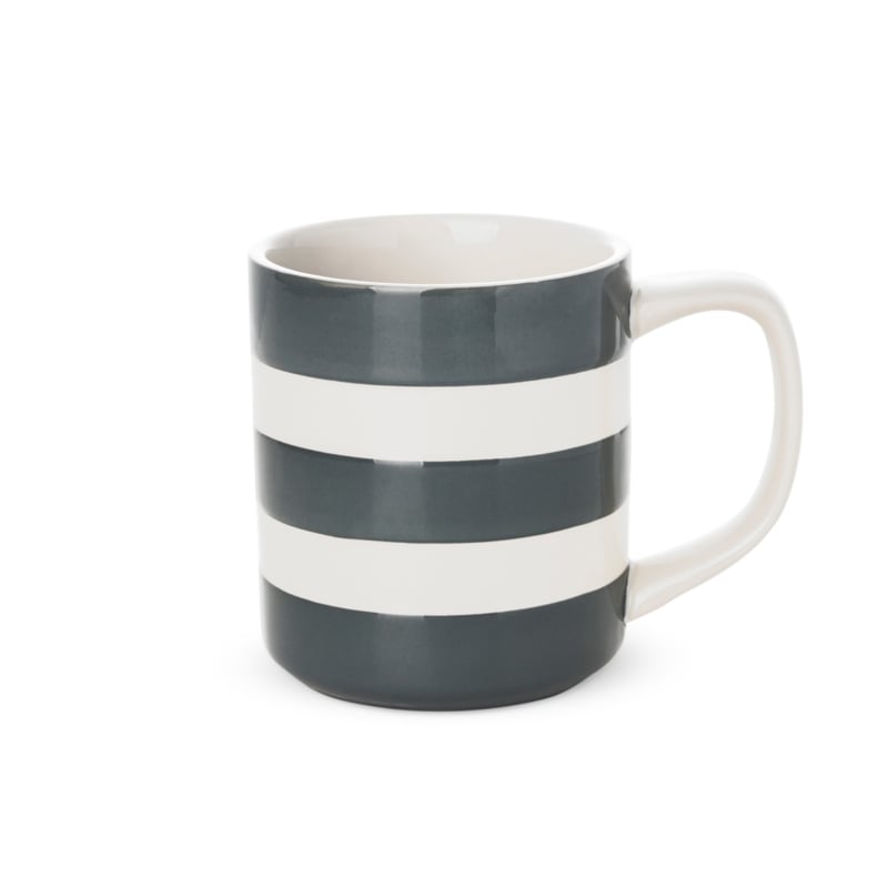Cornishware Colours Grauer Becher - 280 ml