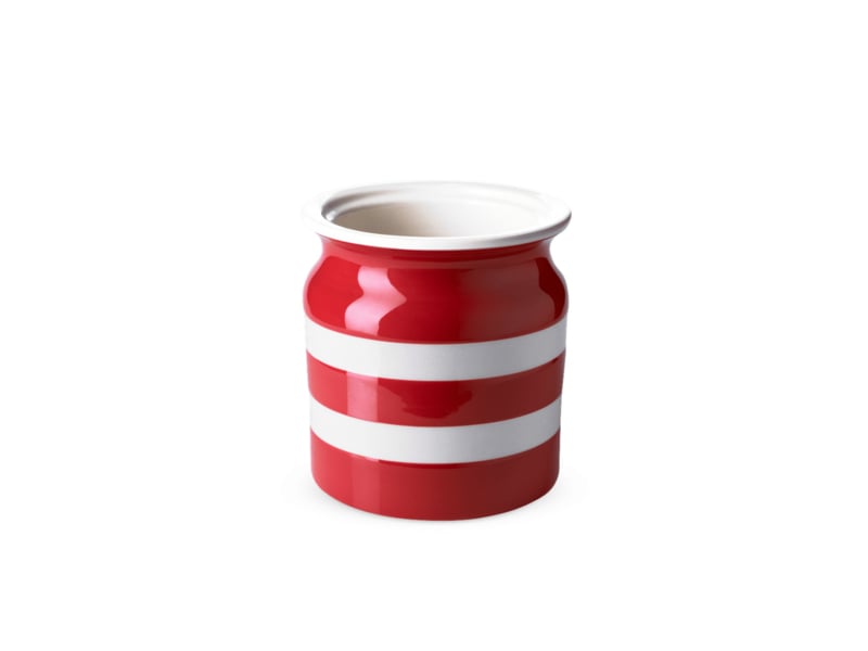 Cornishware Red utensils jar 84cl