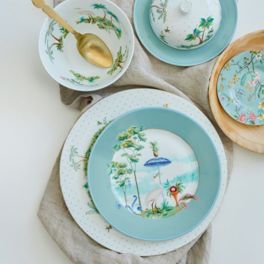 Pip Studio Jolie Flowers Petit Four Bord je - ⌀12cm