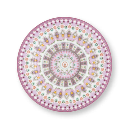 Gebaksborden Lila 16 cm Set van 4 Pip Studio Lily &amp; Lotus Lilac