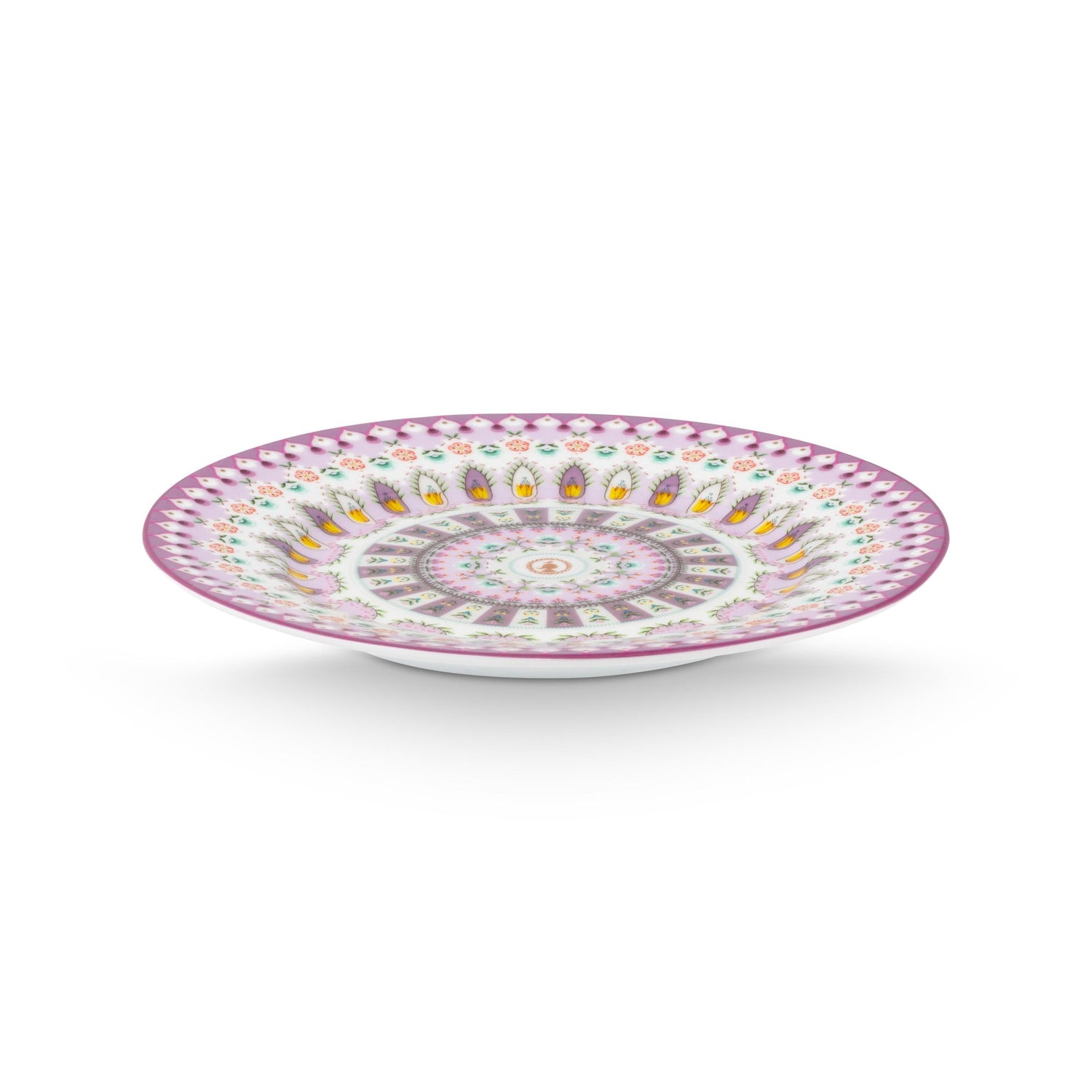 Gebaksborden Lila 16 cm Set van 4 Pip Studio Lily &amp; Lotus Lilac