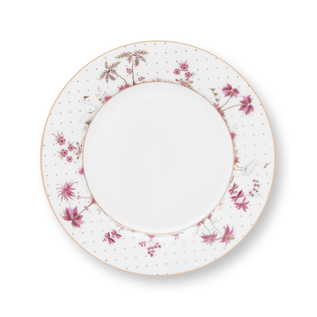 Ontbijtbord Jolie pink van Pip Studio servies