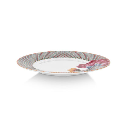 Pip Studio Blooming Tales Fantasy Khaki dinerborden set 4 personen