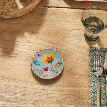 Petit four bord blauw Pip Studio Blooming Tales