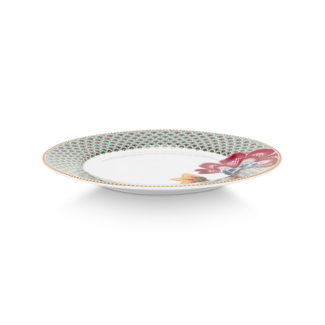 Pip Studio Blooming Tales Blue Dinerbord - ø26.5cm
