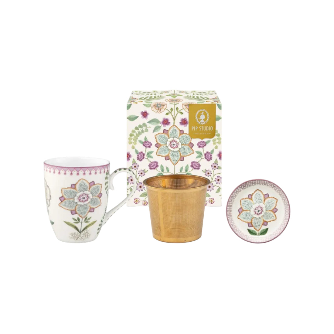 Pip Studio Lily &amp; Lotus Tea for One set - 365ml