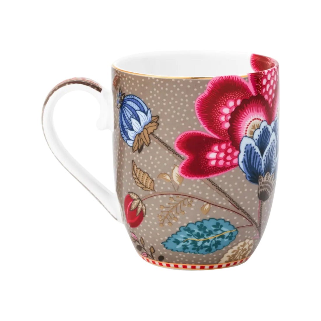 Pip Studio Blooming Tales mokje achterkant 145ml