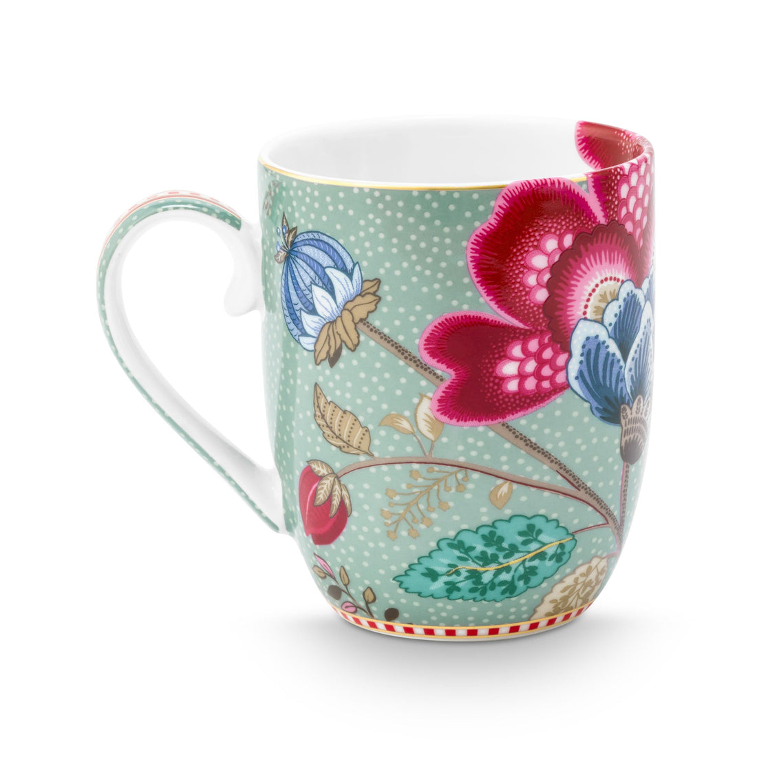 Pip Studio Blooming Tales Fantasy Blue Mokken S set/2 - 200ml