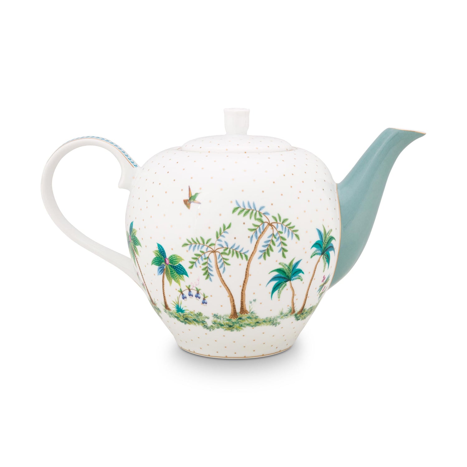 Pip Studio Jolie Wit Theepot - 1.6 liter