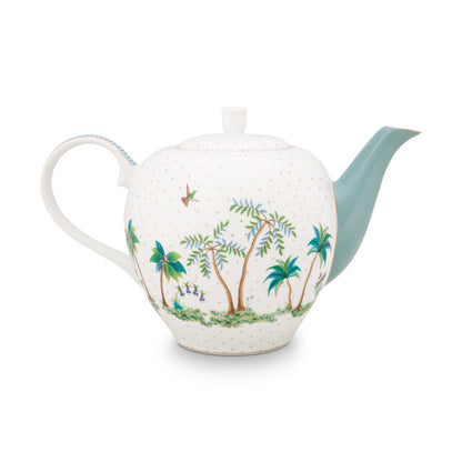 Pip Studio Jolie Wit Theepot - 1.6 liter