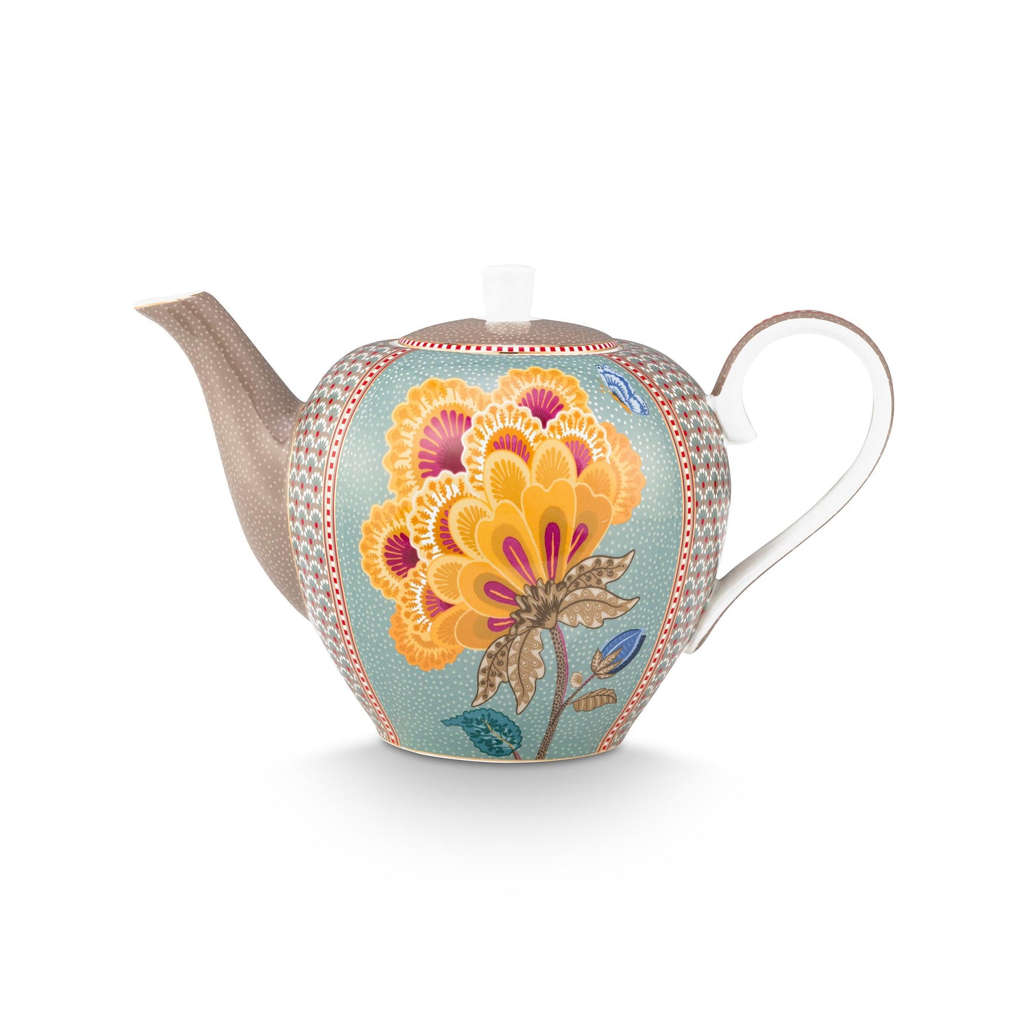 theepot 1.6 liter pip studio blooming tales fantasy