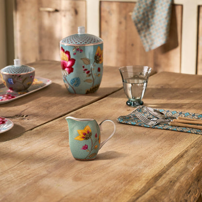 Pip Studio Blooming Tales Fantasy Blue Milk Jug - 280ml