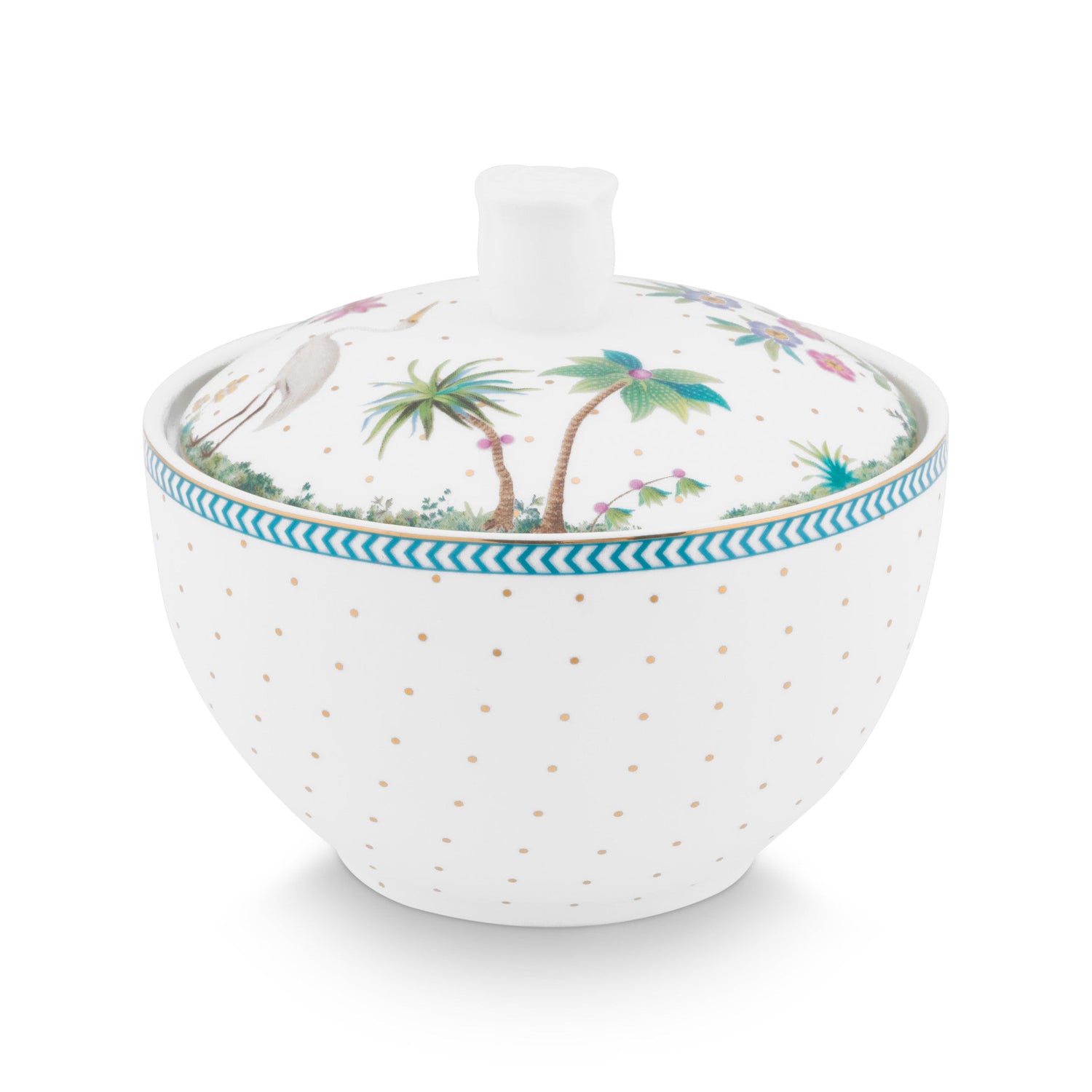 Pip Studio Jolie Wit Suikerpot - 300ml