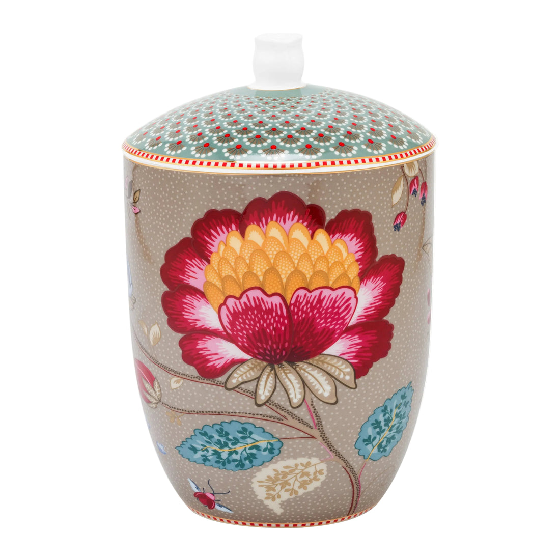 voorraadpot pip studio servies blooming tales fantasy khaki