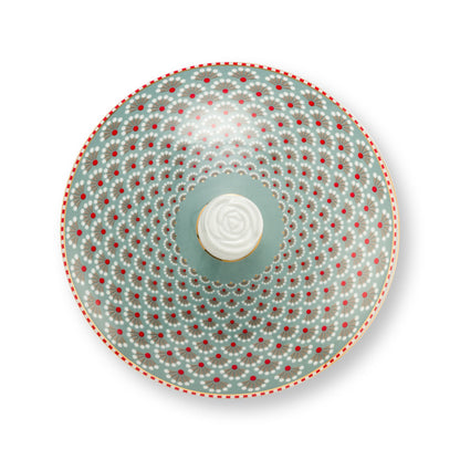 Pip Studio Blooming Tales Blue Voorraadpot - 1.5L