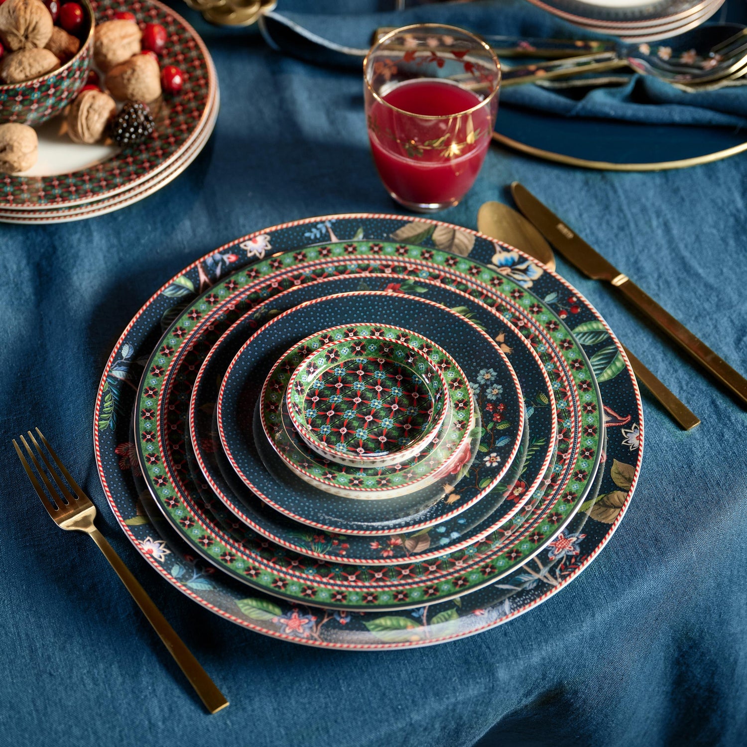 Pip Studio Berry Blues Teatip - 9cm