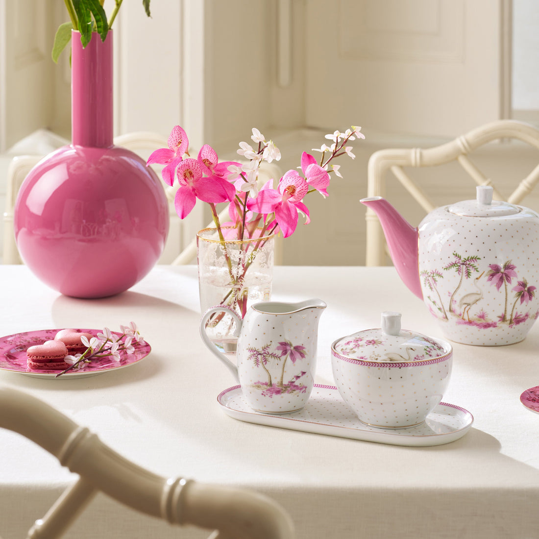 Pip Studio Jolie Pink Suikerpot - 300ml