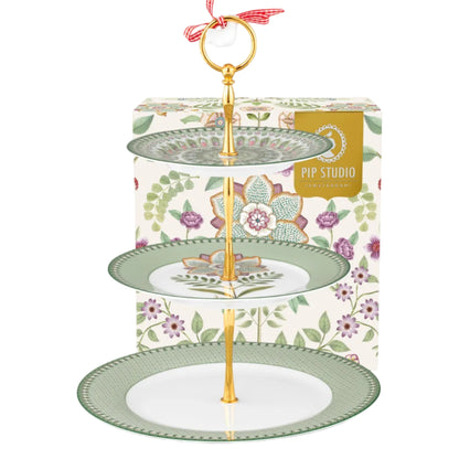 Pip Studio Lily en Lotus Light Green Etagère - 3 Laags