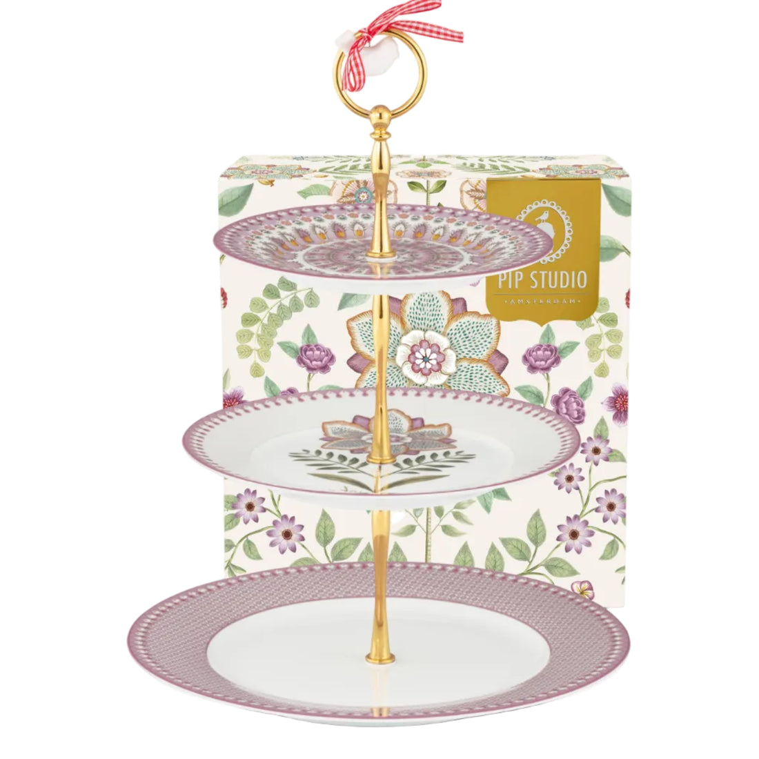 Pip Studio Lily en Lotus Lilac Etagère - 3 laags