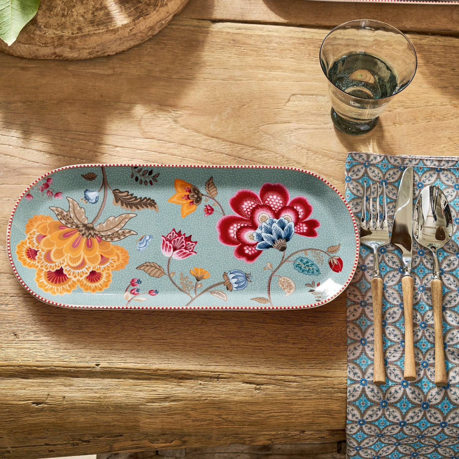 Pip Studio Blooming Tales Fantasy schaal blauw