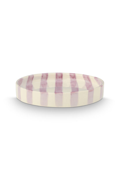 VT Wonen Stripes Gebaksbord 13 cm Lila