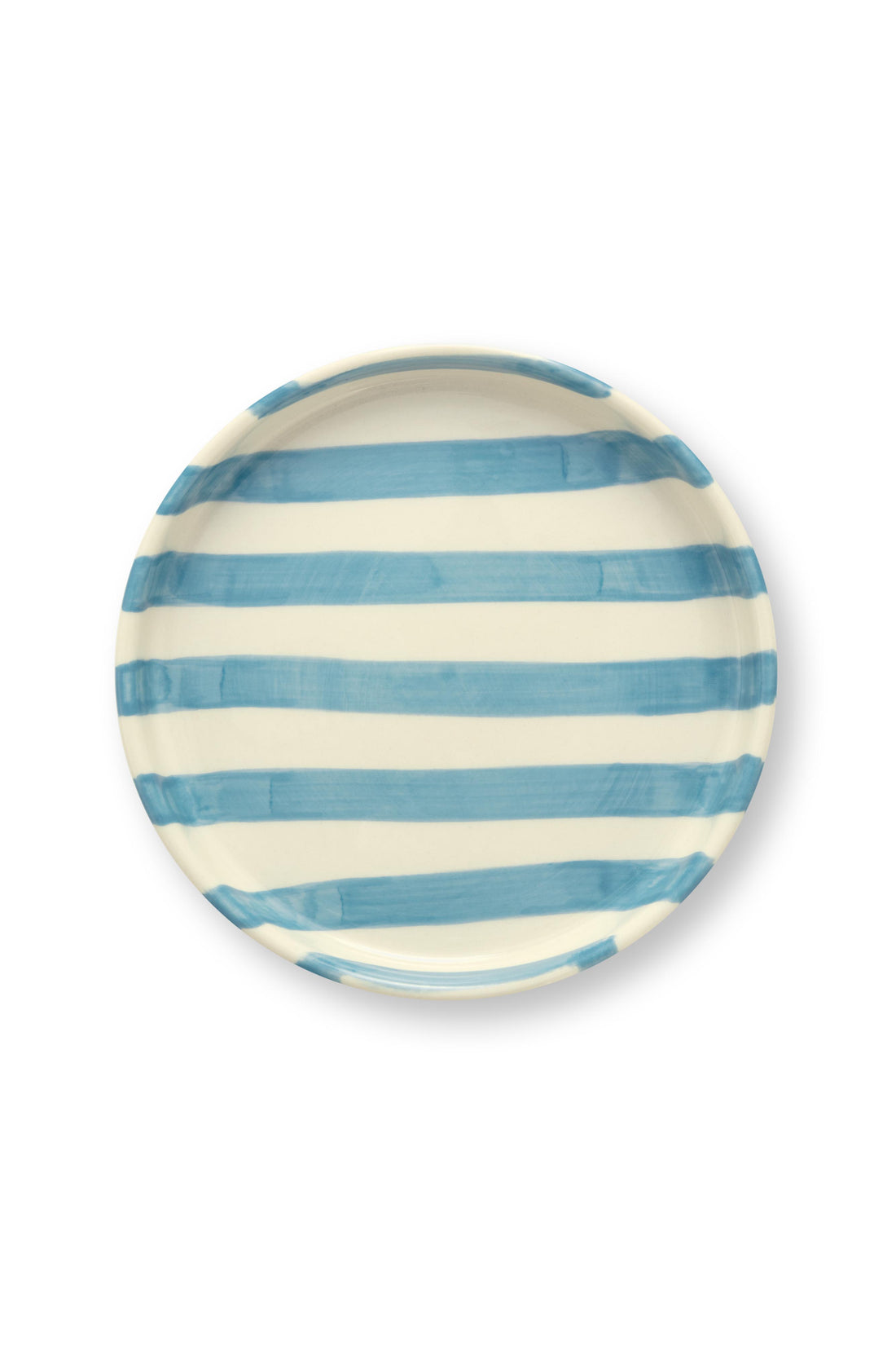 VT Wonen Stripes Gebaksbord 13 cm Blauw