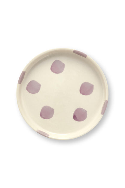 VT Wonen Dots Gebaksbord 13 cm Lila