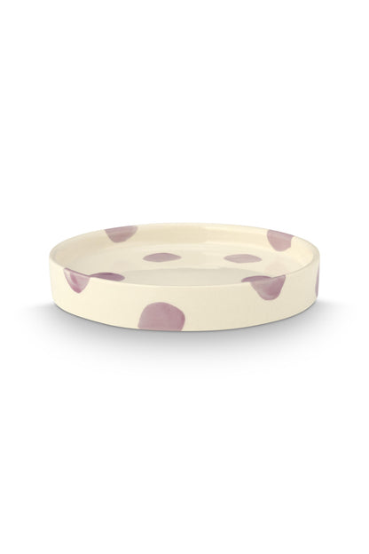 VT Wonen Dots Gebaksbord 13 cm Lila