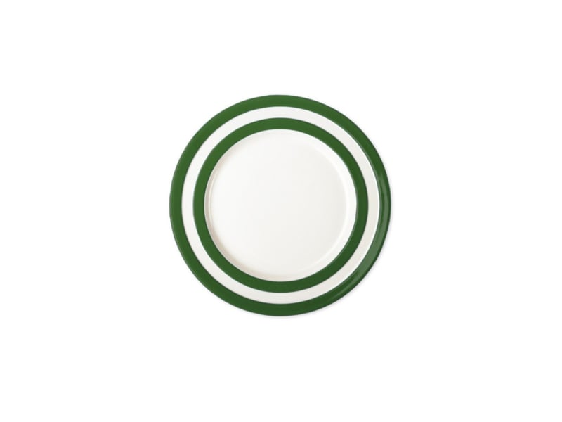 Cornishware Adder Green Frühstücksteller – 22 cm Durchmesser