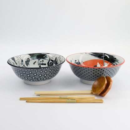 Tokyo Design Asakusa Ramen Bowl Ninja Set/2 - 1250 ml