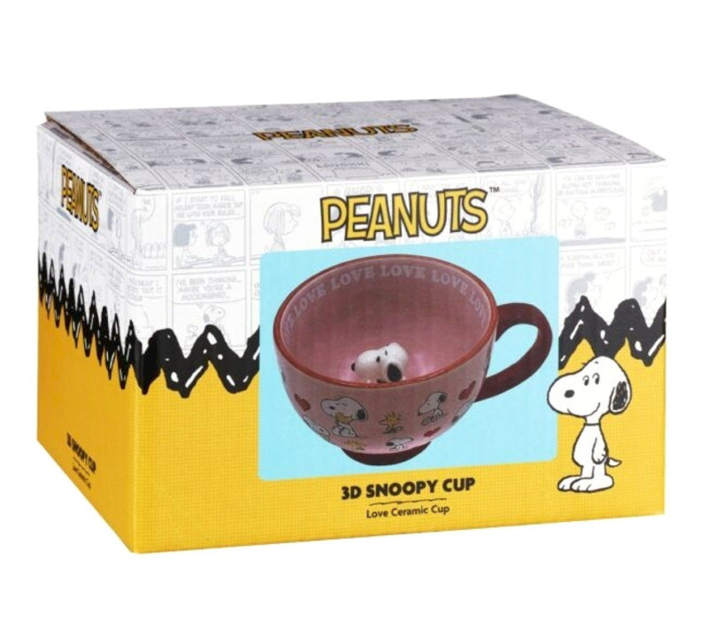 Roze Snoopy Mok – 300ml | Peanuts House of Disaster | Cornelia Servies
