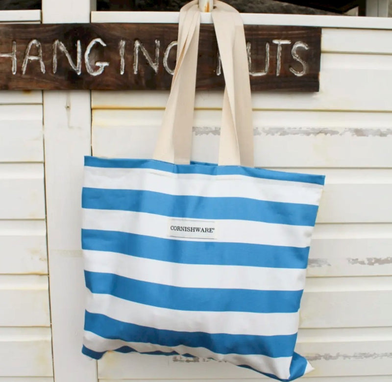 Cornishware Cornishblue beach bag