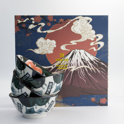 Tokyo Design Asakusa Bowl Sumo set/4 - 500ml