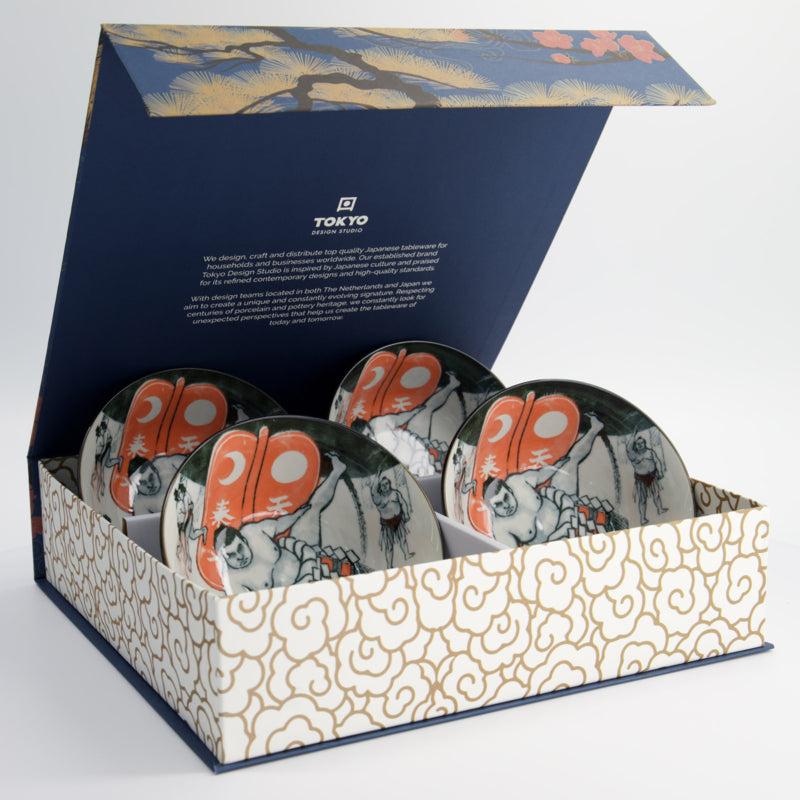 Tokyo Design Asakusa Bowl Sumo set/4 - 500ml